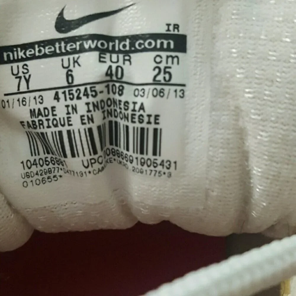 Youth Womens Nike Shox NZ Sneakers 7y - Picture 5 of 8